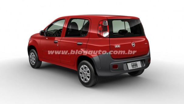 Novo Fiat Uno Vivace 10 galeria de fotos Blogauto