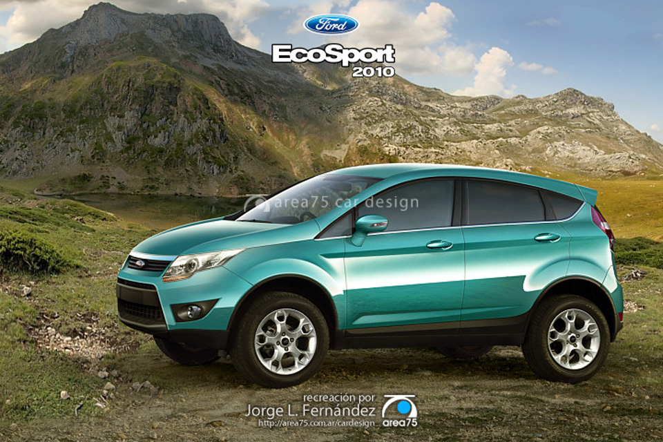 Ford ecosport 2005 mpg