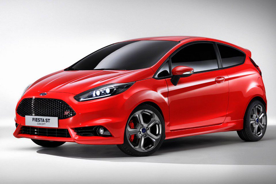 Ford mostra versão esportiva ST do hatch Fiesta no Salão de Frankfurt