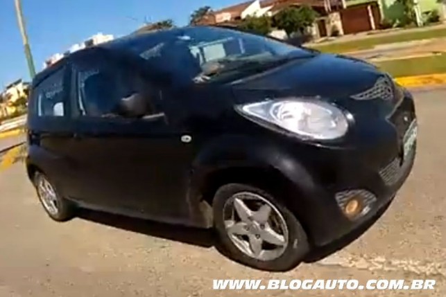 JAC J2 no teste de rodagem