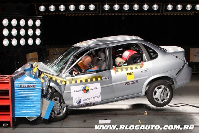 Chevrolet Classic no Latin NCAP