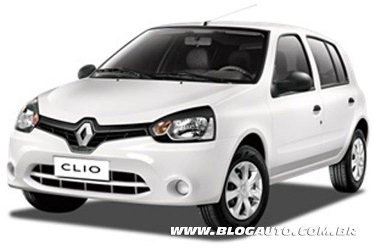 Renault Clio Branco Glacier Sólida