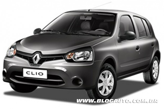 Renault Clio 2013 Cinza Quartz Metálica