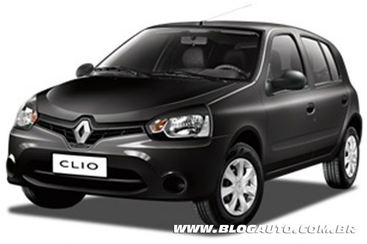 Renault Clio Preto Opaco Sólida