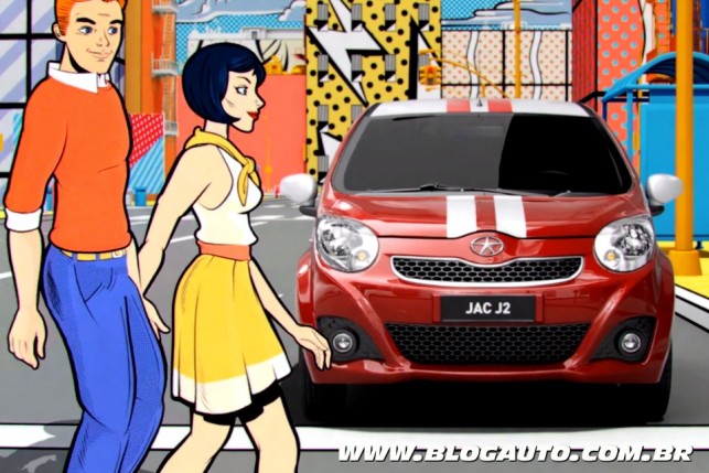 Campanha publicitária do JAC J2