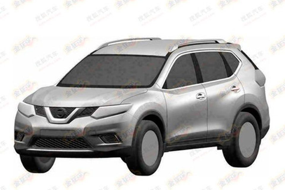 Novo Nissan X-Trail aparece em patentes