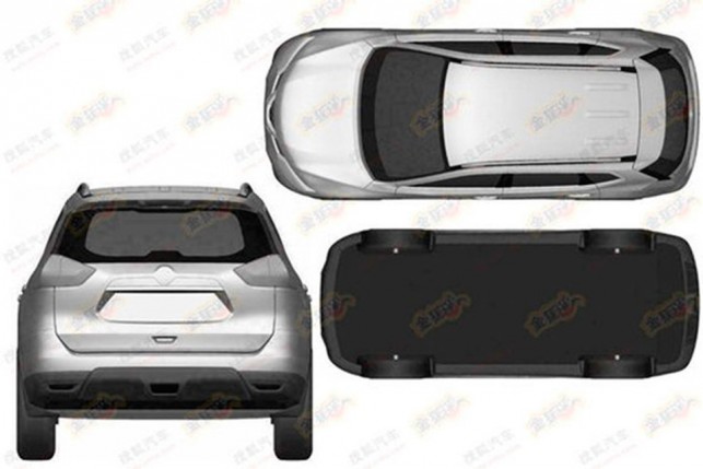 Imagens de patente revelam novo Nissan X-Trail