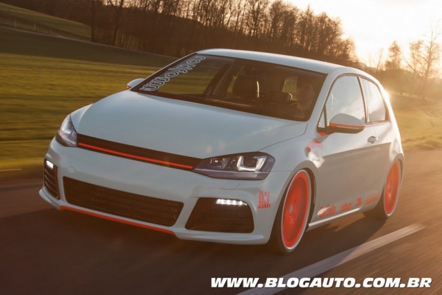 Volkswagen Golf VII fosforescente