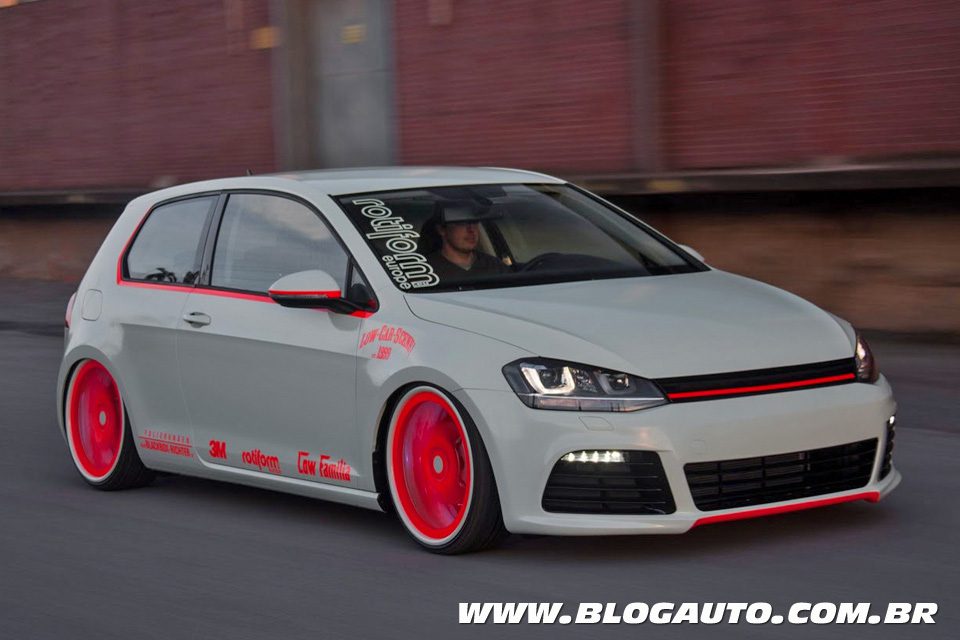 Volkswagen Golf VII fosforescente