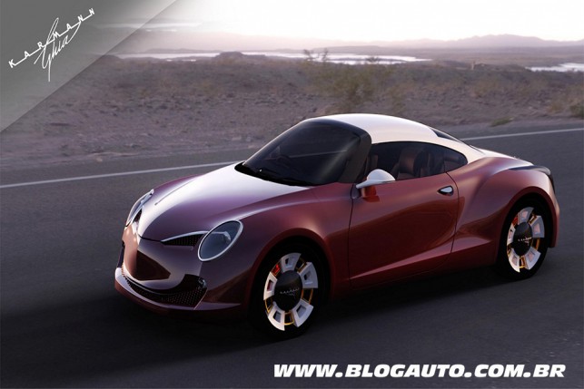 Design vencedor do novo Karmann-Ghia