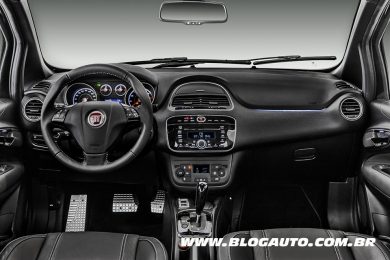 Fiat Punto 2014 Black Motion