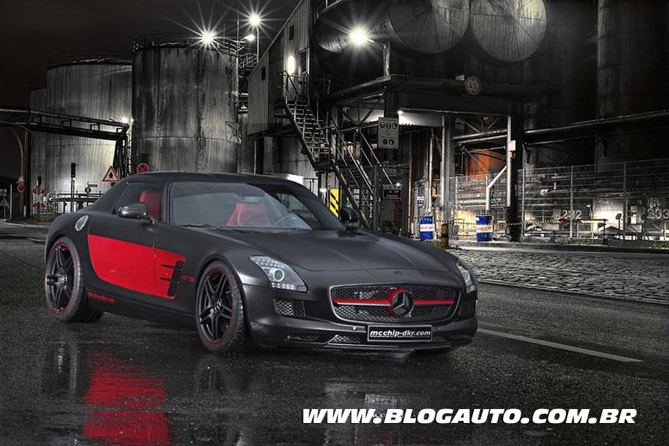 Mercedes-Benz SLS AMG McChip preparação passa de 700 cv