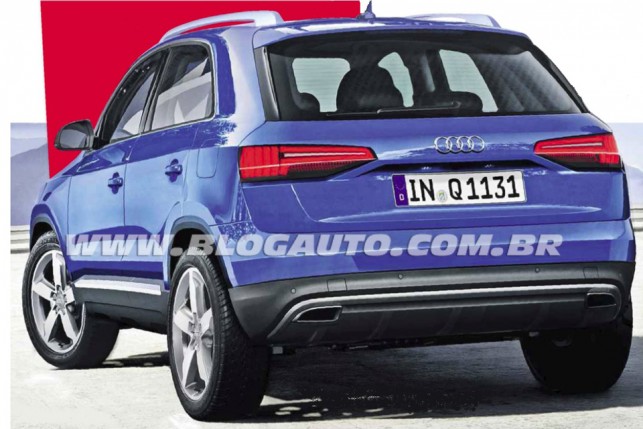 Audi Q1 (imagem Auto Express)