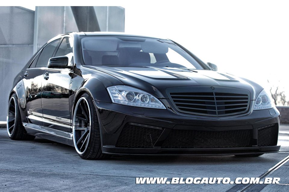 Mercedes-Benz Classe S bem customizada pela Prior Design