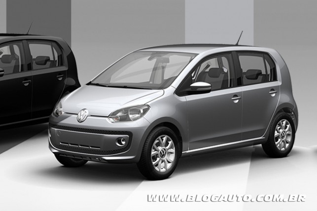 Volkswagen up! 2015 Prata Sírius