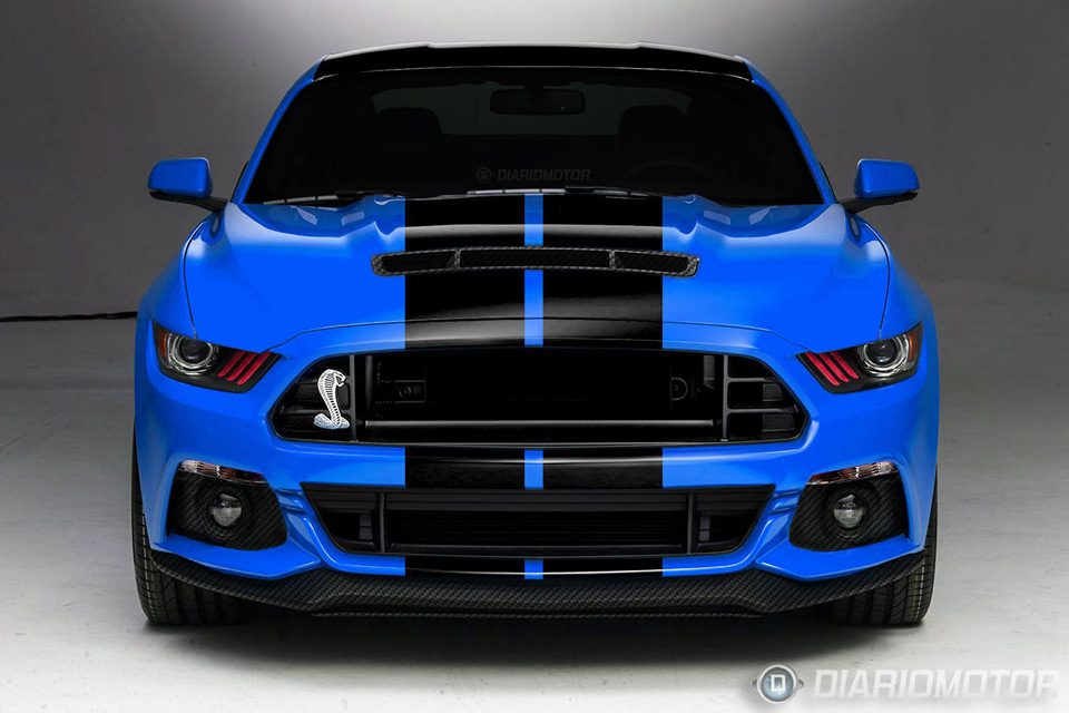 Ford Shelby Mustang GT500 2015 ganha primeira projeção