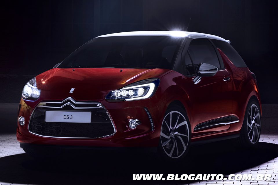 Citroën DS3 fica mais moderno para estrear em 2015