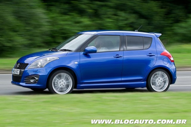 Suzuki Swift Sport vendido na Europa