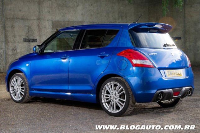 Suzuki Swift Sport vendido na Europa