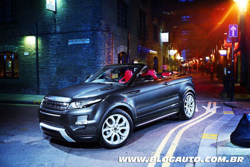 Land Rover Evoque Conversível chega este ano