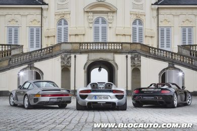 Porsche 959, 918 Spyder e Carrera GT