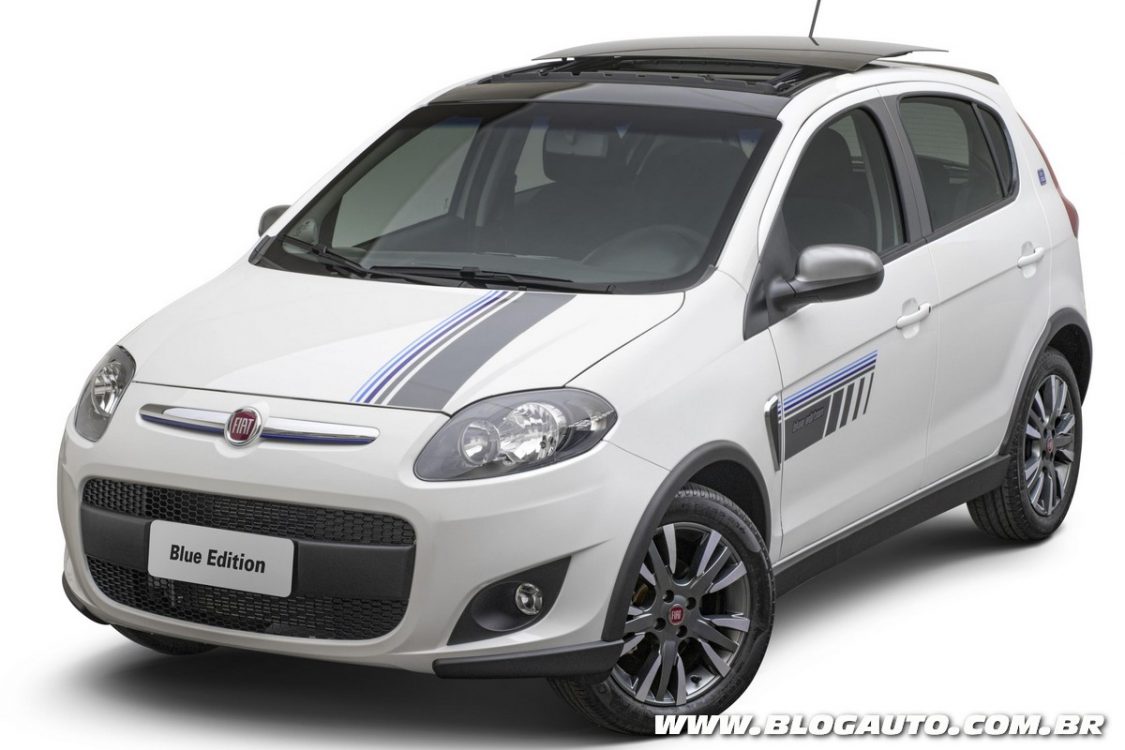 Fiat Uno e Palio estreiam série Blue Edition