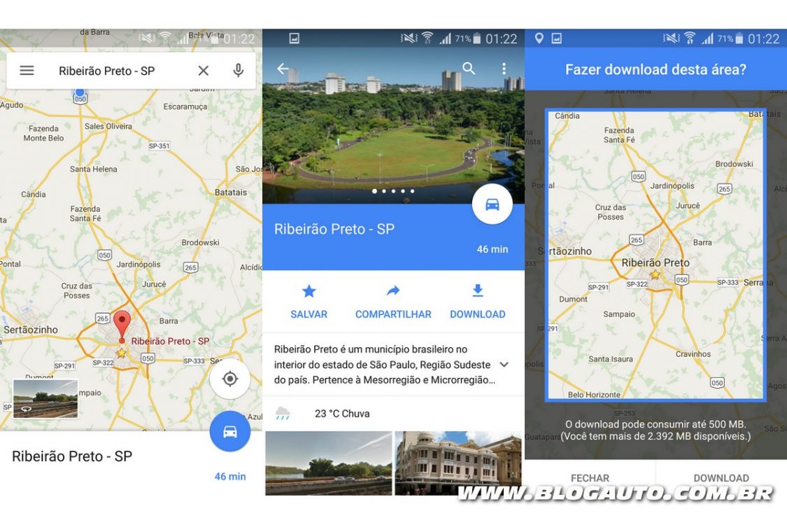 Google Maps: como usar mapas off-line