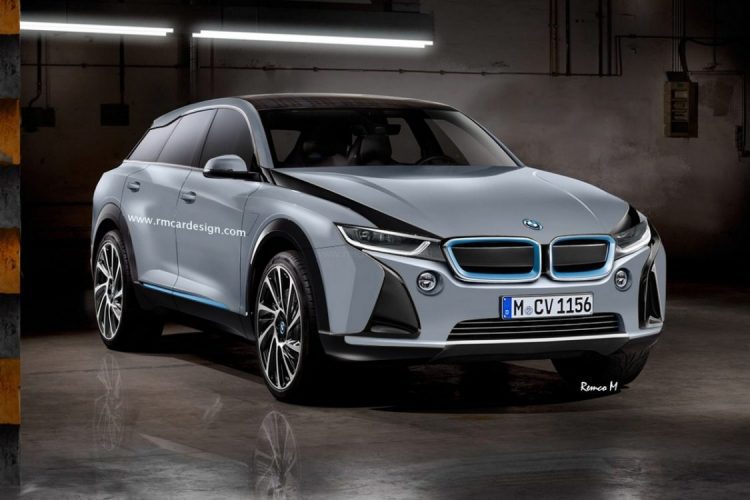 Projeção do novo BMW i5