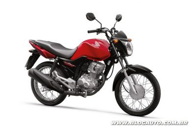 Honda CG 160 Start é lançada por R$ 7.390 - BlogAuto - 390 x 260 jpeg 15kB