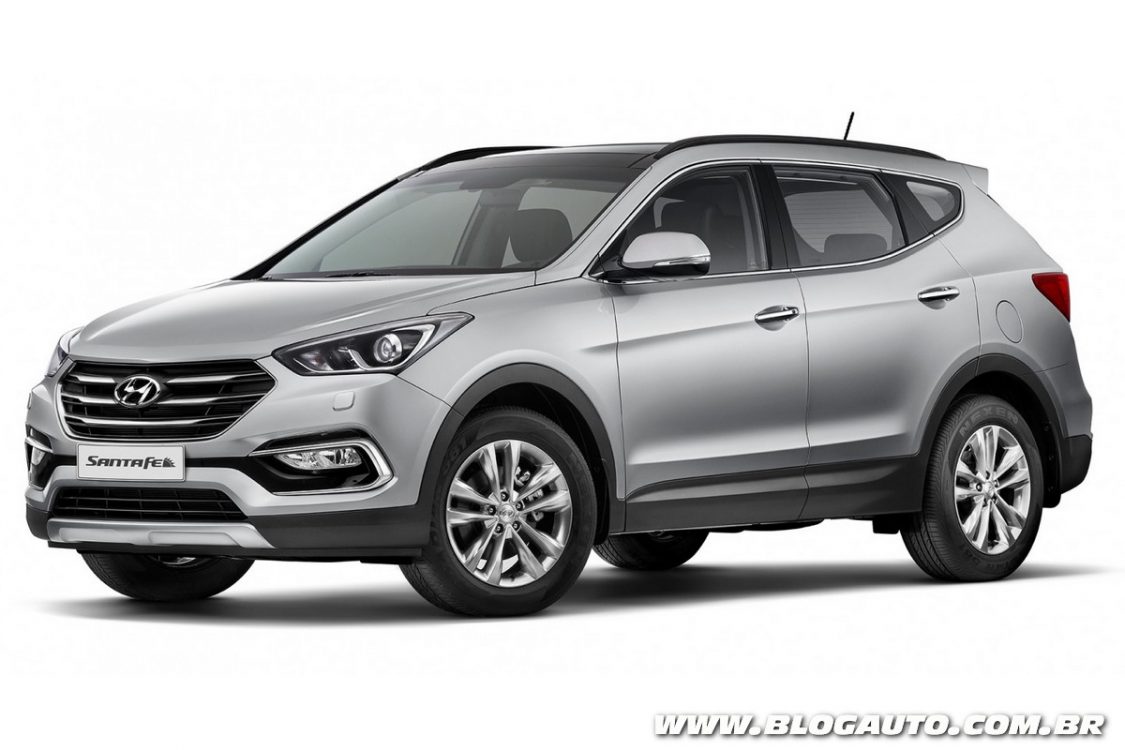 Hyundai Santa Fe tem versões descontinuadas no Brasil