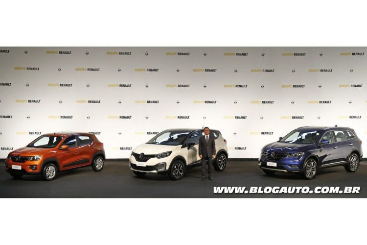 Novos Kwid, Captur e Koleos