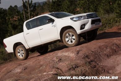 Toyota Hilux 2017 Flex e Toyota SW4 2017 Flex