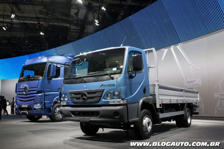 Mercedes-Benz Accelo 815 no Salão de Hannover 