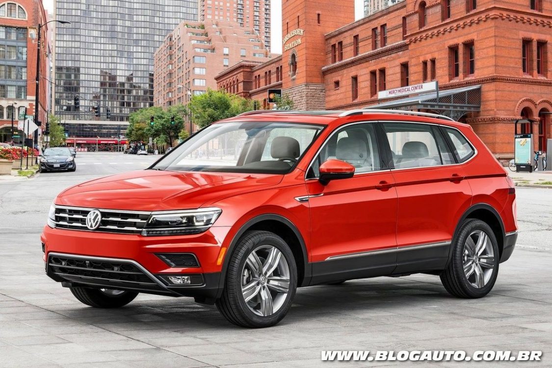 Volkswagen Tiguan 2019 chega com cinco ou sete lugares