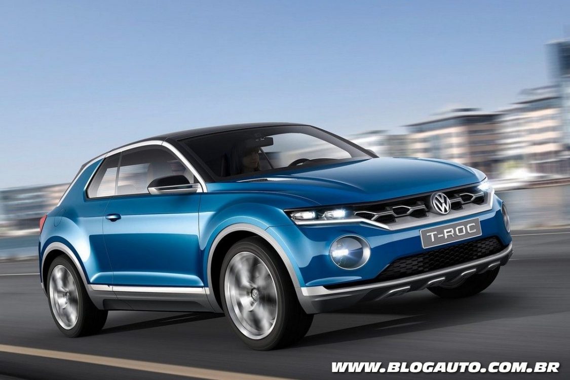 Volkswagen T-Roc chega em agosto como crossover médio