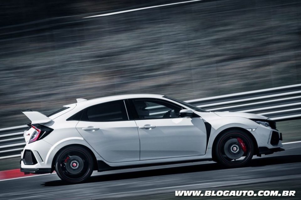 Honda Civic Type R 2018 em Nürburgring