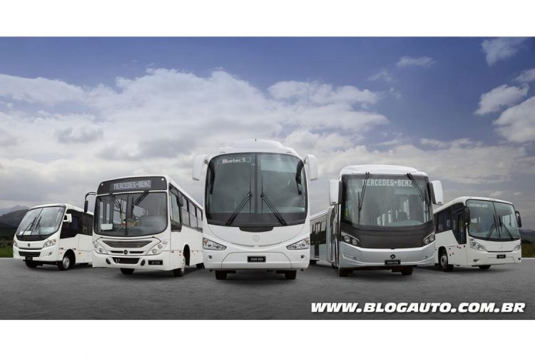 Linha de ônibus Mercedes-Benz