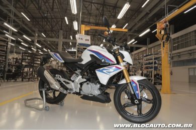 BMW G 310 R na fábrica de Manaus (AM)