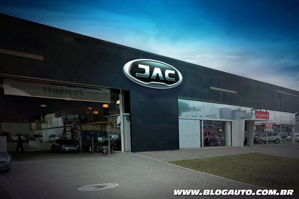 Nova fachada da JAC Motors