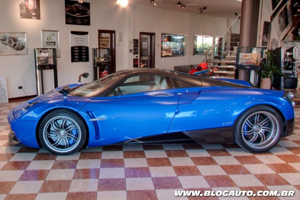 Pagani Huayra no museu na Itália