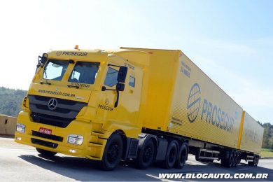 Mercedes-Benz Axor blindado