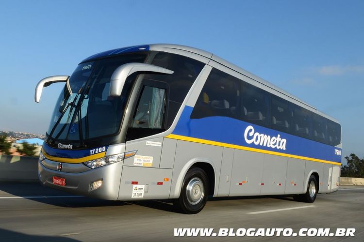 Ônibus Mercedes-Benz da Viação Cometa