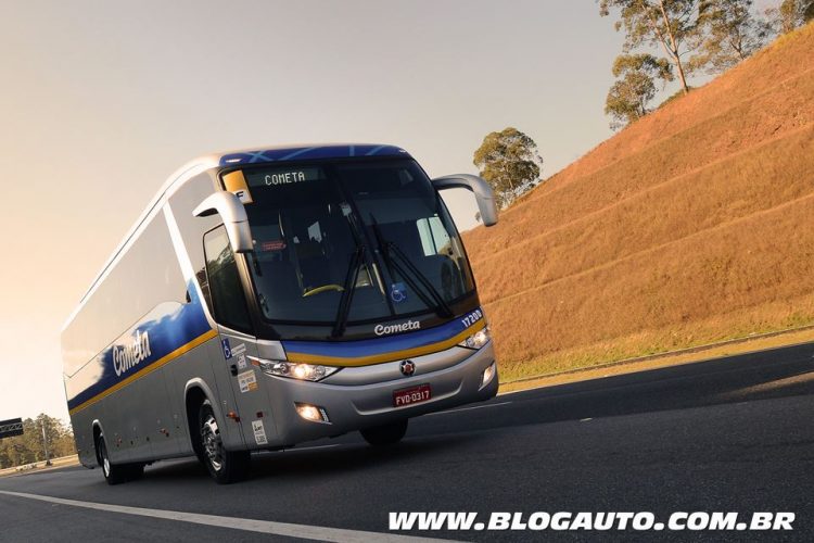 Ônibus Mercedes-Benz da Viação Cometa