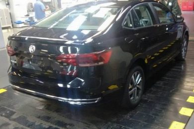 Flagra do novo Volkswagen Virtus