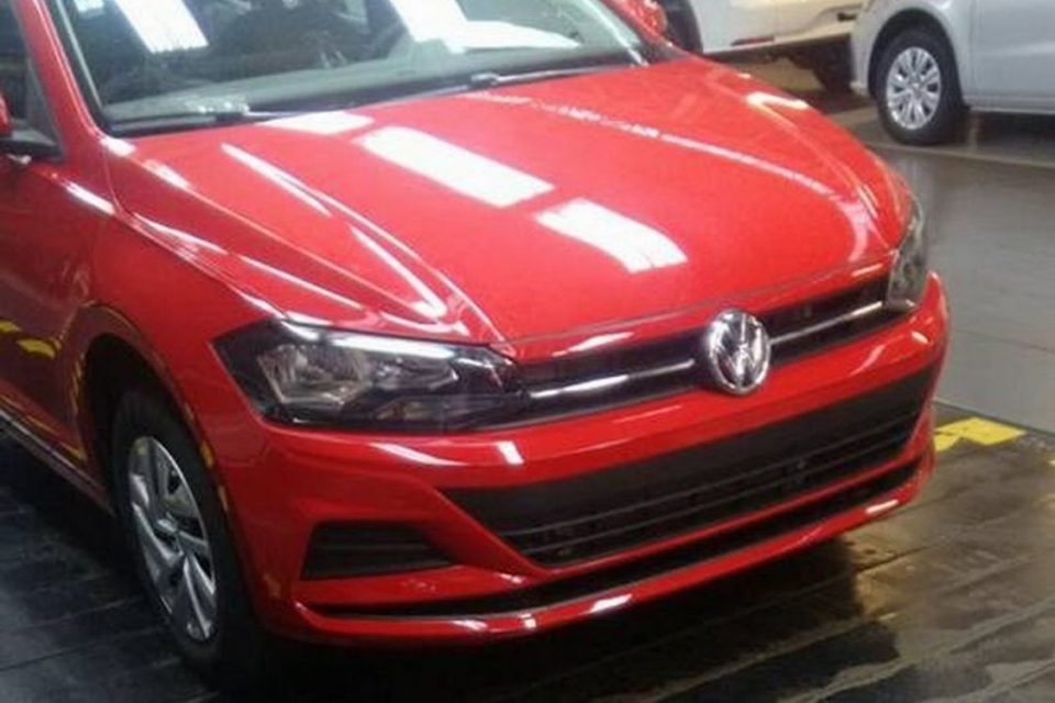 Flagra do novo Volkswagen Virtus