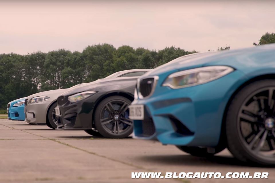 Quem acelera mais rápido? BMW M2, M4, M5 ou M6?