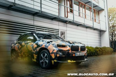 BMW X2 camuflado