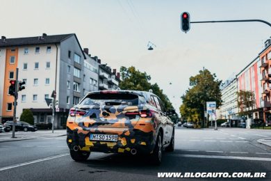 BMW X2 camuflado