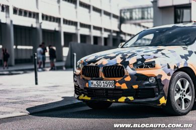 BMW X2 camuflado