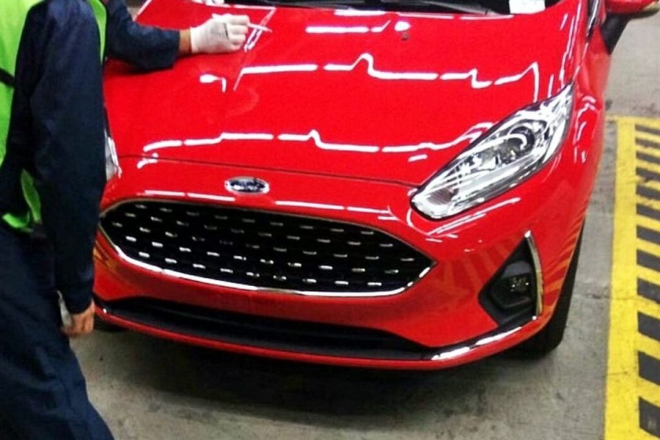 Flagra do novo Ford Fiesta 2018